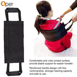 For Patient Elderly Transfer Moving Wheelchair Bed Nursing Lift with Handle Auxiliary Shift Reinforcement Belt Medical