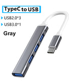 Micro 3.0 4 7 Port Super High Speed Use Power Adapter Hub for Laptop PC Computer(Hab USB Mikro 2.0 / 3.0)USB 集线器