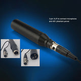 IM500 Clip-on Instrumental Condenser Microphone Gooseneck Mic for Orchestra Saxophone Trumpet Saxe