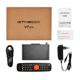 Gtmedia V7 S5X DVB-S/S2/S2X HEVC H.265 Satellite Receiver 1080P Full HD with USB WIFI or 3g modem BISS auto roll