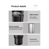 Summer Use Mounted Vehicle Holder DC12/24V Fast Refrigeration Can Rack Colding Coffee Cup for Car Track