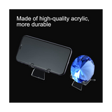36 PCS 3 Sizes Stand,Clear Display Easel Stands Pedestal for Crystal Geodes Rock Mineral Agate
