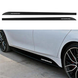 Side Skirt Sills Stickers For F30 F31 F32 F33 F15 F16 F10 E60 E61 Carbon Fiber Vinyl Decals Car Body Decoration