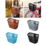 Bike Front Handlebar Storage Heavy Duty, Handwoven Basket,