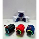Wireless Bluetooth Speaker Cloth Carries Lights, Stereos, and A Subwoofer Small Steel Cannon Card Inserted Support