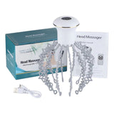 Electric Octopus Claw Head Massager Scalp Massage Device Relief Remove Muscle Tension Tiredness Head Massager Instrument New