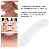 Pads es Removal Reusable Silicone Transparent Anti‑Wrinkle Neck Patches Skin Care Tool