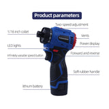 16.8V Brushless Lithium Hand-held Rechargeable Screwdriver Electric Tool Torque Drill