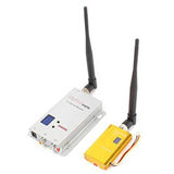 1.2Ghz 1.2G 8CH 1500Mw Wireless AV Sender TV Audio Video Transmitter Receiver Combo for QAV250 250 FPV RC(A)