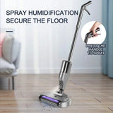 2000mAh Intelligent Wireless Handheld or Scrubber Household Fully Automatic Electric Mop Dry And Wet Dual-purpose Sweeping
