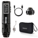 XNET  Wireless Tattoo Machine Rotary Battery Pen 5.0 Stroke Brushless Motor With LED Digital Display With Extra 4.0mm eccentric
