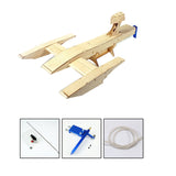 Wood Electric RC Air Speed Racing Boat Radio-Controlled DIY Building Kits Parts