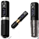 2022 Original Ambition Soldier Wireless Tattoo Machine Pen Brush Coreless Motor Strong Quiet 2400mA/h Battery For Artist