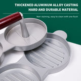 press Non-Stick Burger Press Perfect Hamburger Mold Ideal for BBQ Essential Kitchen & Grilg Accessories