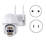 4K Dual Lens PTZ IP Wireless Wifi Human Detection 8MP Audio Security Video Surveillance Camera