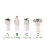 NEWDERMO Standard tip/V face massage tip/Fine tip/Limbs tip Diamond Removal wrinkle Dead Skin Peel hine