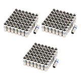 Compression RG6 F Connector Coax Coaxial Adapter Plug For Satellite & Cable TV (150 Pack)