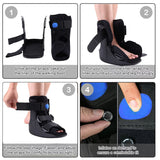 1Pcs Short Air Walking Fracture Boot, Medical Iatable Orthotic Boot for Broken Foot Fractures Sprains and Ankle Injuries