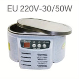 30/50W Dual Frequency Vibration Digital Ultrasonic Cleaner for Jewelry, Parts, Glasses, Circuit Board, Watch.