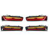 Tail Turn Signals ABS Housing Tail Light Assembly PMMA Lens High Brightness Multifunction for Euro Models
