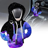 VIKEFON Car Manual Automatic Universal Lever Interior Decor Hoodie Shift Cover car Gear Handle Decoration