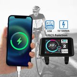Electric Display Panel Color Display High Definition Electric Bike LCD Display Meter Panel Intelligent Chip E-bike Parts