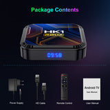 HK1 RBOX K8S Android 13.0 TV 2/4GB RAM 16/32/64GB ROM RK3528 2.4G & 5.0G 8K BT4.0 Media player Set Top Box