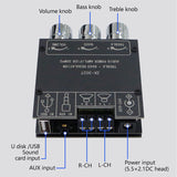 Bluetooth-Compatible5.1 Subwoofer 30W+30W 2 Channel Stereo Board Audio Power Amplifier Module