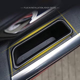 For Ford Mustang 2015 2016 2017 2018 2019 2020 2021 Inner Handle Storage Box Organizer 2Pcs Car Interior Accessories
