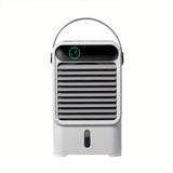 1pc Portable Evaporative Air Conditioner with 3 Wind Speeds and Humidify - Perfect for Personal Space Cooling and Camping