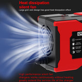 12V 10A Charger EU/US Plug Digital LCD Display Smart Charging Pulse Repair For Acid Iron Lithium Battery Car Accessories