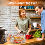 Dehydrator Rack Stainless Steel Stand Accessories Compatible with for Ninja Foodi Pressure Cooker and Air Fryer 6.5