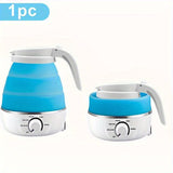 1pc 500ml Travel Electric Kettle Small Stainless Steel Portable Electric Kettle For Boiling Water Travel Tea Kettle Automatic