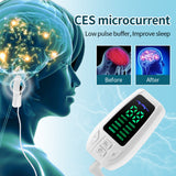 10 Modes Aid Device CES Stimulation Therapy Ear Clip Type Anxiety Depression Fast Sleep Instrument Sleeper Microcurrent