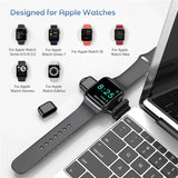 NEW in 1 Magnetic Wireless Charger Portable Type-C USB Interface for Apple Watch iWatch 8 7 6 5 SE 4 3 2 Fast Charging