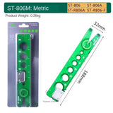Air Conditioner Tools Reamer Flaring ST-806A Copper Pipe Maintenance Eccentric Tube Expander Tool Metric Imperial Spt