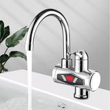 Instant Heater Faucet Tankless Heaters Kitchen Hot Water Tap Bathroom Heating Electric 220v Stainless Steel Shell