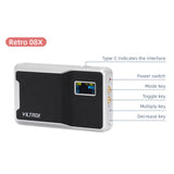 VILTROX 08X 8W RGB Lamp Full Color LED Pocket Vlog Light 2500K-8500K LCD 108Leds Battery for Live Streaming Home Studio