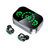BT5.3 Gaming In Ear Wireless Headphones LED Display Bluetooth Earphone Hifi Stereo Sport Earbuds Headset With Mic Handfree Call