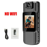4K 1080P HD Wifi Mini Handheld Back Clip Law Enforcement IR Night Vision Smart Portable Camera Car Recorder