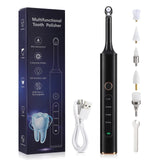 5in1 Electric Polisher Dental Scaler Tartar Plaque Calculus Remover Adult Tooth Whiting Cleaner Dentistry Tool Wireless