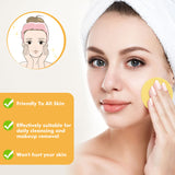 50Pcs Compressed Wash Natural Sponge Pad For Washing, Makeup Removal Cleansing Face Cleaning Tools