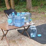 6/8/13/18L Bucket Storage Portable Water Tank Container with Faucet No Leakage for Camping Cooking Picnic Hiking