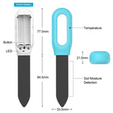 TuyaZigBee Soil Tester Intelligent Temperature and Humidity Detector Mobilephone TuyaAPP Control with Low Battery Alarm Function