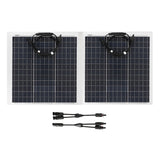 300W/600W 18V Flexible Monocrystalline Solar Panel with 60A Controller - Complete Kit for Outdoor, Phone, RV, Car, Boat, Camping.