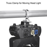 1.18-2 Inch,10 Pack Stage Lights Truss Clamps,Fit 30-50mm OD Tube, Load 55LB C Clamp for DJ Lighting