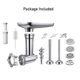 1 Set Meat Grinder Attachment For All KitchenAid Stand Mixer Meat Grinder Kit