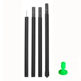 Carbon Fiber Tarp Pole Canopy Adjustable-Rod Tent Tarps Replacement Parts For Awning Camping Supplies Outdoor Travel Accessories