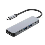 USB HUB 3.0 Type C Hubs 7 in 1 Multi Splitter Adapter OTG High Speed Practical Docking Station Universal For Xiaomi Lenovo book Pro 13 15 PC Computer Accessories