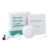 Electric Massage Comb Red Light Therapy Regrowth Brush Vibration Scalp Massager Hair Oil Medicine Liquid Applicator